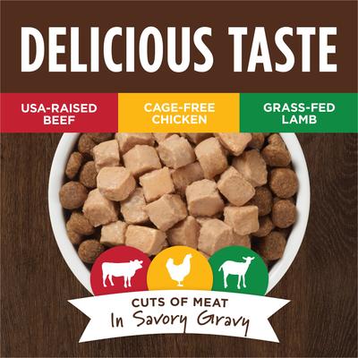 Healthy Cravings Variety Pack Grain-Free Wet Dog Food Topper, 3-oz pouch, bundle of 36