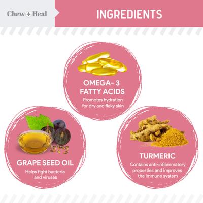 Allergy Aid Soft Chew Allergy Supplement for Dogs, 90 count