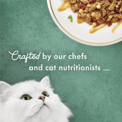 Medleys in Gravy Beef Ragu Recipe with Tomatoes & Pasta in a Savory Sauce Wet Cat Food, 3-oz can, case of 24