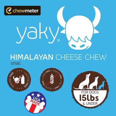 Yaky Himalayan Cheese Chew Dog Treats, Small