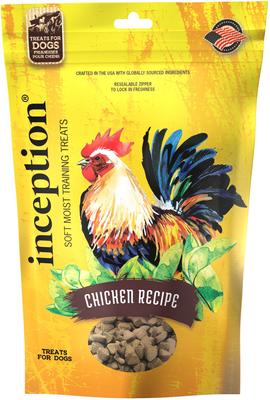 Chicken Flavored Soft & Chewy Dog Treats, 4-oz bag