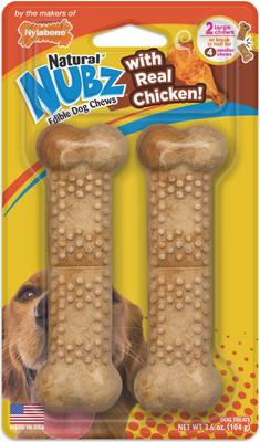 Natural Nubz Peanut Butter Large Dog Treats, 18 count