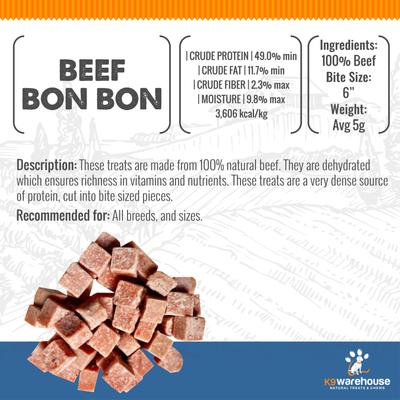 Bon Bon Beef Flavored Dog Chews, 16-oz pouch