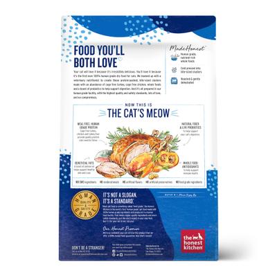 Bundle: The Honest Kitchen Whole Food Clusters Chicken + Whole Food Clusters Turkey & Chicken Dry Cat Food