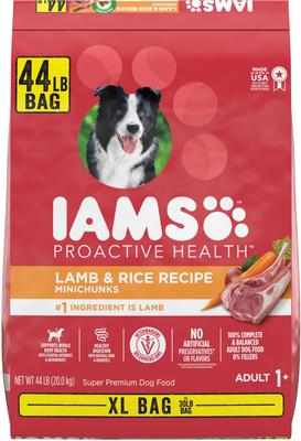 Bundle: Iams Proactive Health Minichunks Small KibbleLamb & Rice Dry Food + Cesar Filets in Gravy Beef Flavors Variety Pack Wet Dog Food