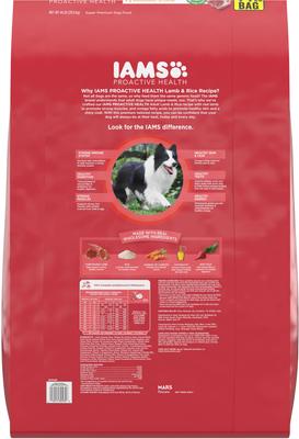 Bundle: Iams Proactive Health Minichunks Small KibbleLamb & Rice Dry Food + Cesar Filets in Gravy Beef Flavors Variety Pack Wet Dog Food