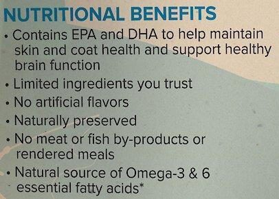 Thinkers Salmon Recipe Dog Treats, 18-oz bag