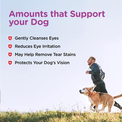 Dog Eye Rinse & Drops for Dogs, 4-fl oz bottle