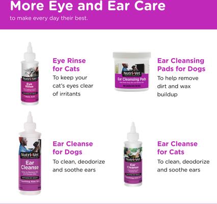 Dog Eye Rinse & Drops for Dogs, 4-fl oz bottle