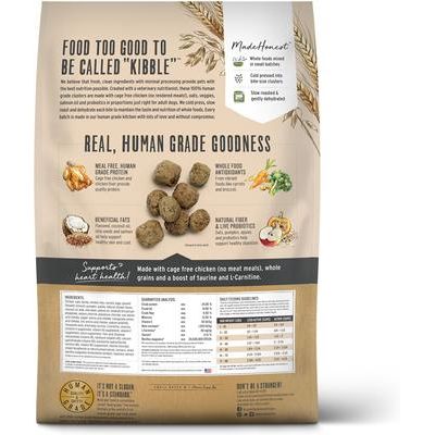 Paquete: Comida deshidratada con pavo integral The Honest Kitchen + Comida para perros con pollo y avena integrales en grupos de alimentos