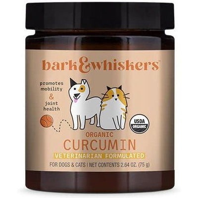 Organic Curcumin Supplement, Perros y Gatos. 75 g. - Bark & Whiskers