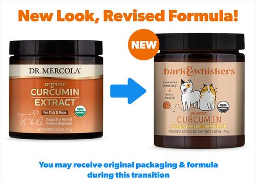 Organic Curcumin Dog & Cat Supplement, 2.64-oz jar