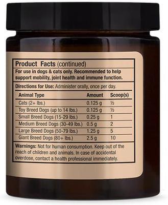 Organic Curcumin Dog & Cat Supplement, 2.64-oz jar