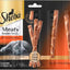 Bundle: Sheba Meaty Tender Sticks Chicken Cat Treats, 5 count + Frisco Moppy Ball Cat Toy, Blue