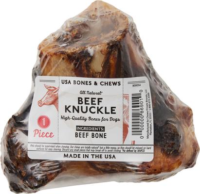Made in USA Beef Knuckle Bone Dog Treat, 3 count