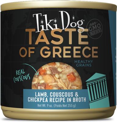 Taste of the World Italy NON GMO Chicken & Pasta Carbonara Recipe Wet Dog Food, 9-oz can, case of 8