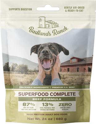 Superfood Complete Variety Pack Grain-Free Air-Dried Dog Food, 11.5-oz bag, case of 3