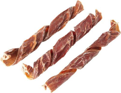 Beef Gullet Springs Dog Treats, 7"-8", 3 count