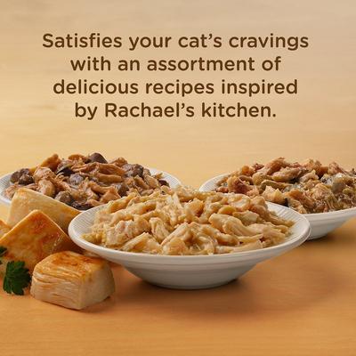 Bundle: Rachael Ray Nutrish Chicken Lovers Variety Pack + Ocean Lovers Variety Pack Wet Cat Food