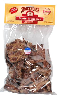 USA Beefy Munchies Dog Treats, 8-oz bag