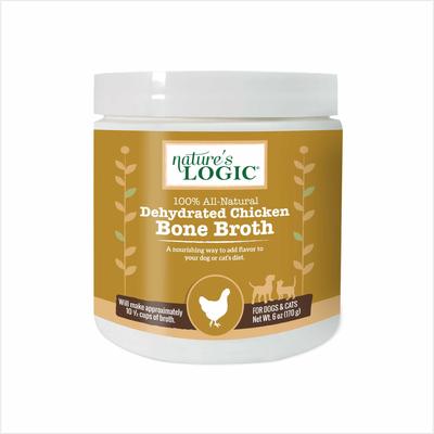 100% Natural Dehydrated Turkey Bone Broth Dog & Cat Food Topper, 6-oz tub