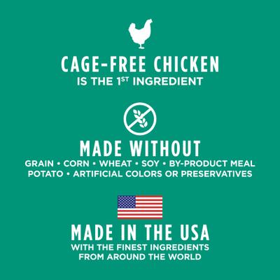 Raw Boost Large Breed Puppy Grain-Free Real Chicken Recipe Dry Dog Food, 20-lb bag