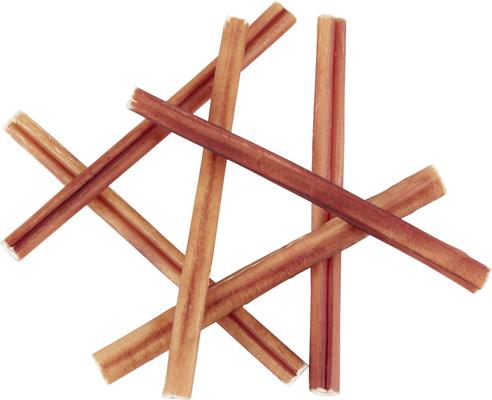 12" Thin Bully Sticks Dog Treat, 10 count