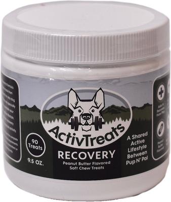 Recovery Peanut Butter Flavored Soft Chews Dog Supplement, 90 count