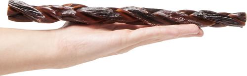 Braided Beef Gullet Dog Treat, 11"-12", 3 count