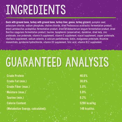 Bundle: Stella & Chewy's Stella's Solutions Digestive Boost Chicken + Duck Duck Goose Dinner Morsels Freeze-Dried Cat Food