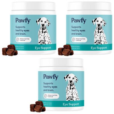 Eye Support Peanut Butter Flavor Supplement for Dogs, 60 count