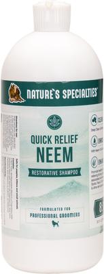 Champú para perros Quick Relief Neem, botella de 944 ml
