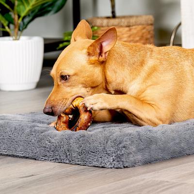 Beefhide 3-inch Donuts Beef Flavored Dog Hard Chews, 12 count