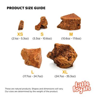 Premium Heather Tree Wood Dog Chew, Small