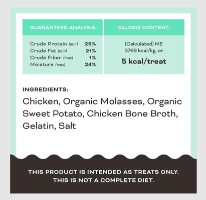 Give Pieces A Chance Chicken with Broth Flavored Jerky Dog Treats, 4-oz bag