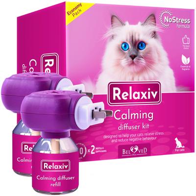 Difusor calmante y ansiolítico para gatos, botella de 85 ml