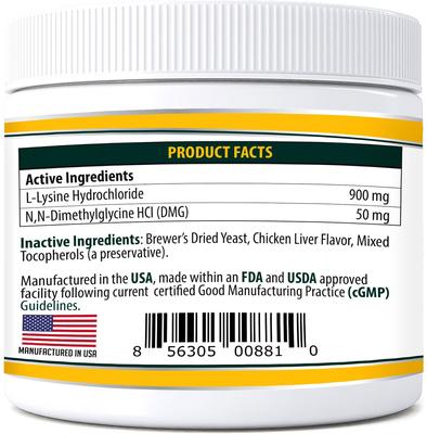 Trulysine & Immune Support Oral Powder Cat Supplement, 8-oz bottle