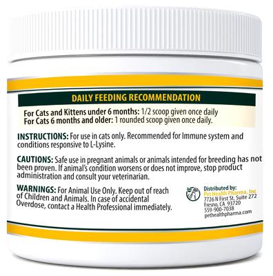 Trulysine & Immune Support Oral Powder Cat Supplement, 8-oz bottle