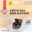 Let's All Get A Lung Beef Flavored Crunchy Dog Treats, 1.5-oz bag