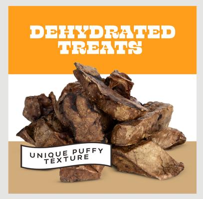 Let's All Get A Lung Beef Flavored Crunchy Dog Treats, 1.5-oz bag