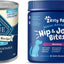 Bundle: Zesty Paws Advanced Mobility Chicken Flavored Chews Joint Supplement + Blue Buffalo Homestyle Recipe Chicken Dinner with Garden Vegetables Canned Food for Senior Dogs