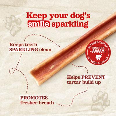 Gullet Sticks Dog Treats, 6-in, 25 count