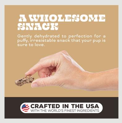 Let's All Get A Lung Lamb Flavored Crunchy Dog Treats, 1.5-oz bag