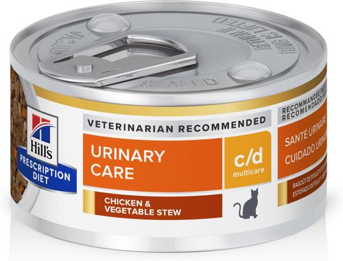 c/d Multicare Urinary Care with Chicken Wet Cat Food, 5.5-oz, case of 24
