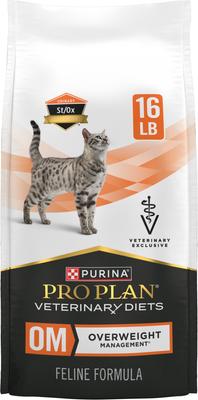 OM Overweight Management Dry Cat Food, 16-lb bag