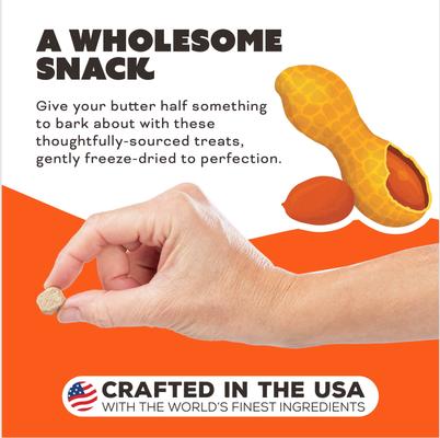 You're My Butter Half Chicken & Peanut Butter with Goat Milk Flavored Crunchy Dog Treats, 2-oz bag