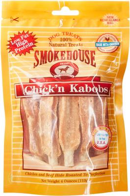 Kabobs with Chicken Dog Treats, 4-oz bag