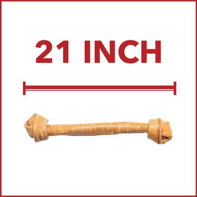 Beefhide 21-inch Chicken Flavored Dog Bones, 1 count