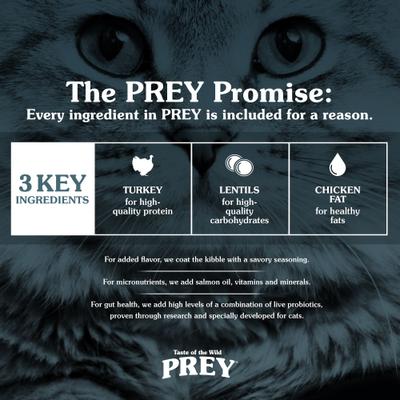 PREY Turkey Formula Limited Ingredient Recipe Dry Cat Food, 15-lb bag