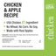 Chicken & Apple Recipe Jerky Dog Treats, 24-oz bag